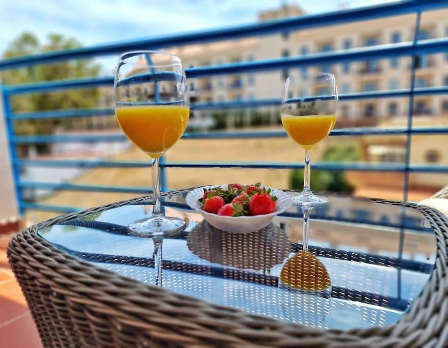 Апартаменти Acogedor Piso Con Terraza Y Parking! Бенальмадена Екстер'єр фото